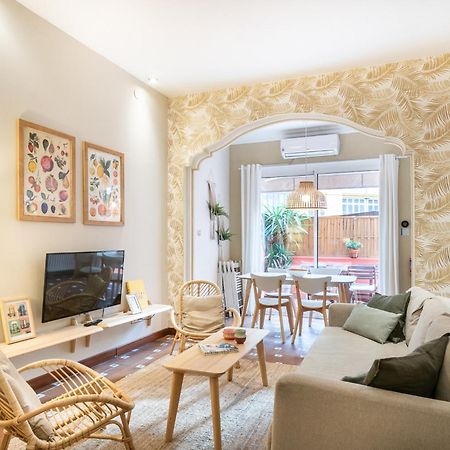 Spacious & Sunny Apt With Terrace In The City Center Barcelona Kültér fotó