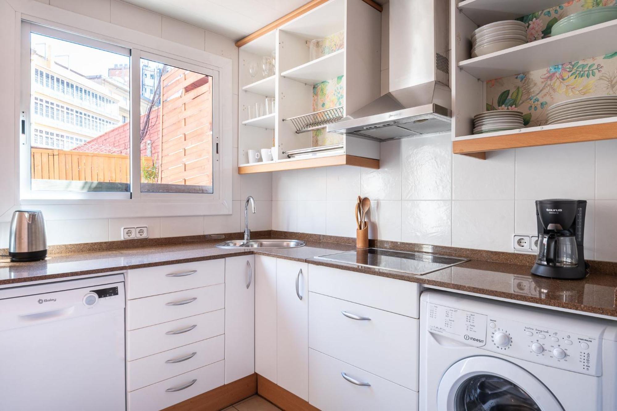 Spacious & Sunny Apt With Terrace In The City Center Barcelona Kültér fotó