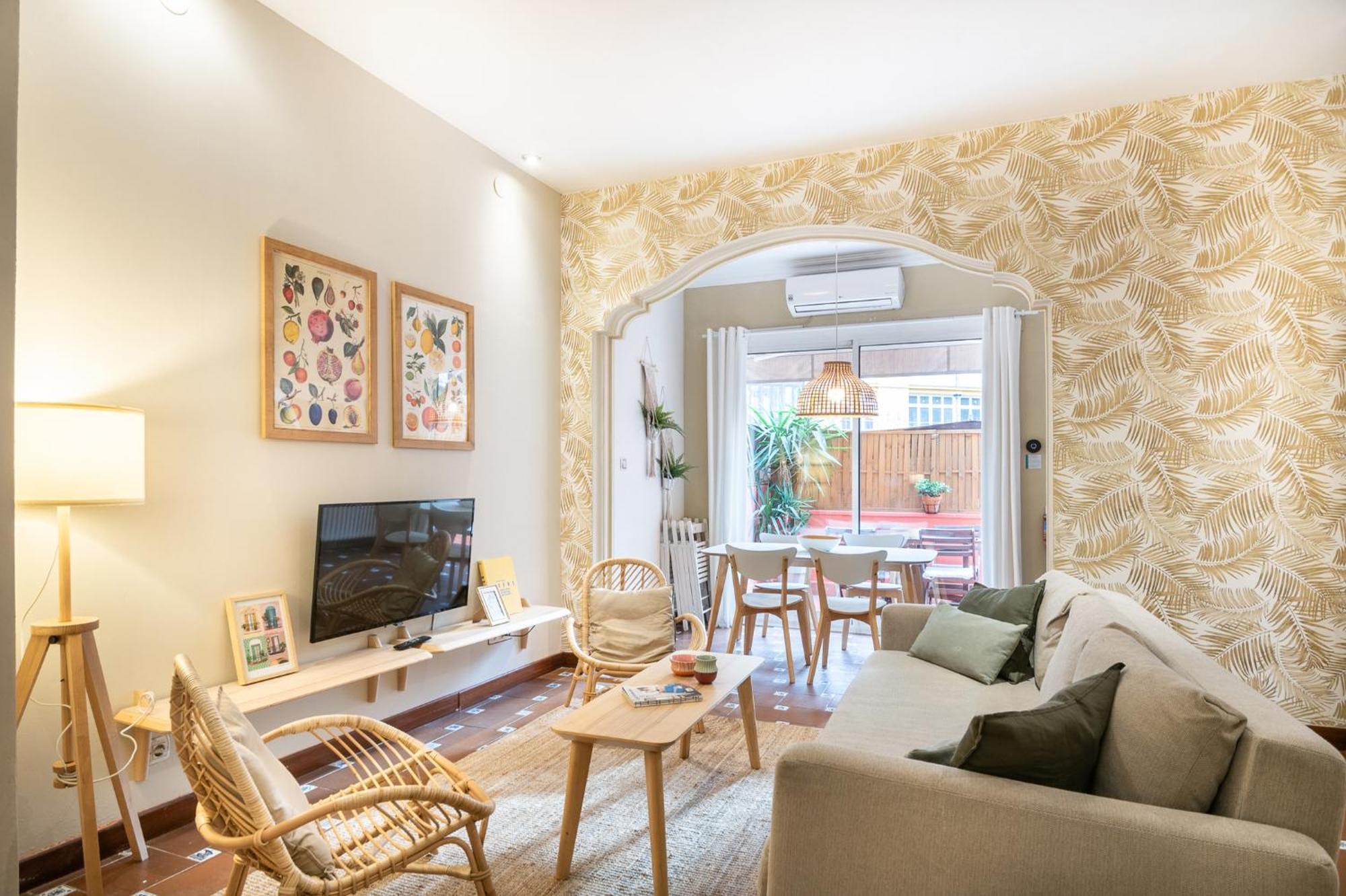 Spacious & Sunny Apt With Terrace In The City Center Barcelona Kültér fotó
