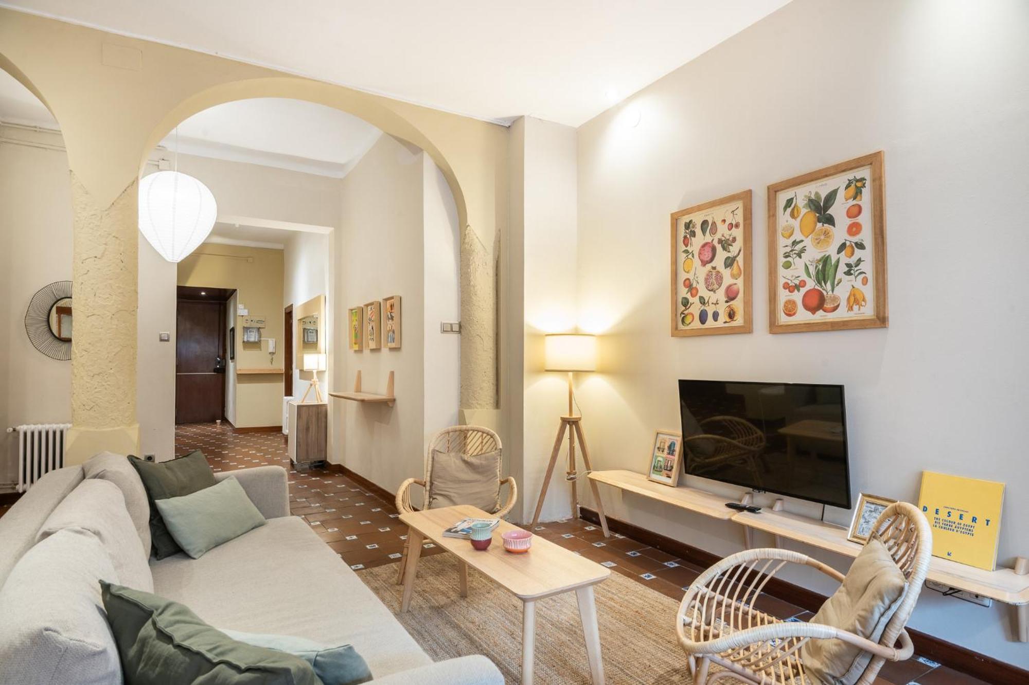 Spacious & Sunny Apt With Terrace In The City Center Barcelona Kültér fotó
